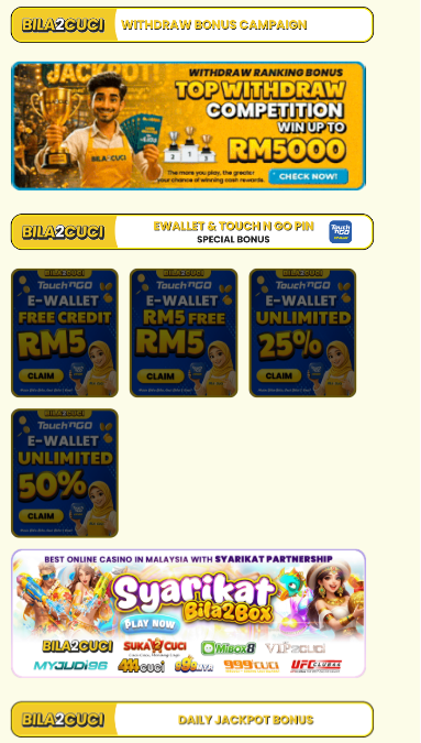Bila2Cuci - Promotion Banner 1 - Mobile - bila2cuci0